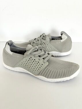 Whitin Minimalist Barefoot Shoes Men's EU 43 US 10 Gray Lace Up Low Top